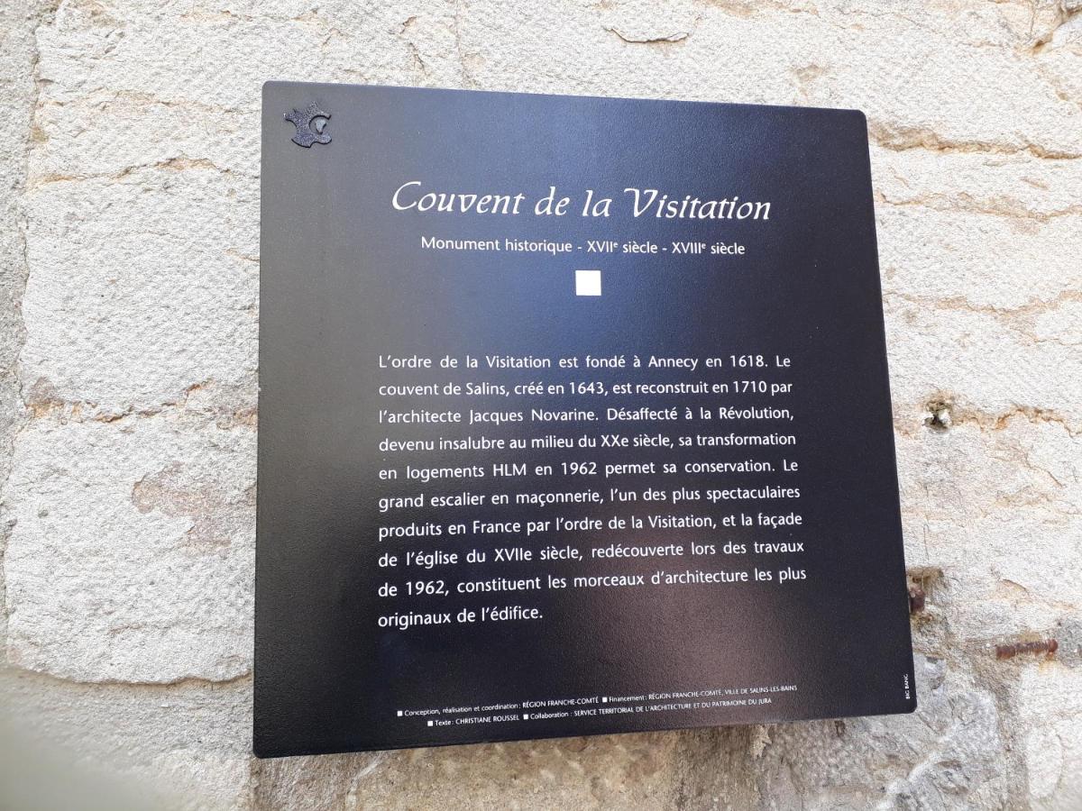 O'Couvent - Appartement 71 M2 - 1 Chambre - A222 Salins-les-Bains Exteriör bild